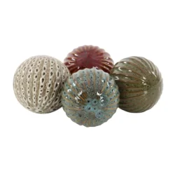 Bowl Filler-Kirkland's Home Natural Shades Ceramic 4-Pc. Orb Filler Set