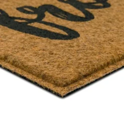 Doormats-Kirkland's Home Natural Shut The Front Door Doormat Tan