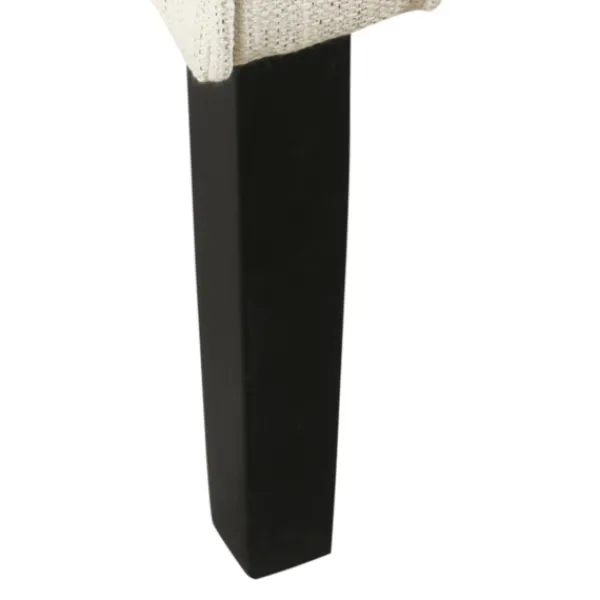 Accent Chairs-Kirkland's Home Natural Textured Barrel Accent Chair Ivory
