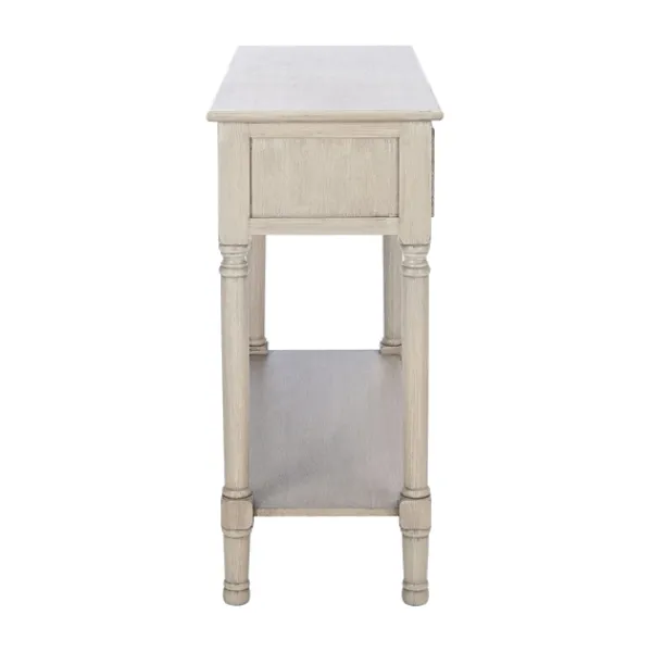 Console Tables-Kirkland's Home Natural Textured 2-Drawer Console Table Tan