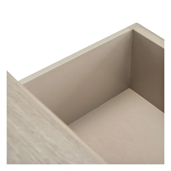Console Tables-Kirkland's Home Natural Textured 2-Drawer Console Table Tan