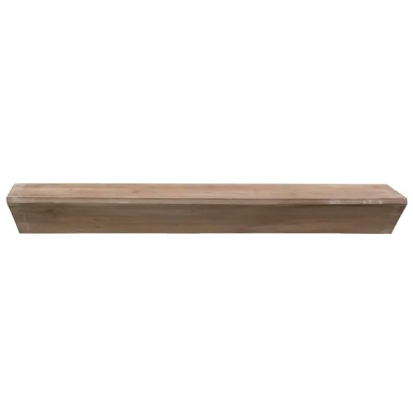 Shelves-Kirkland's Home Natural Wedge Wood Large Floating Shelf