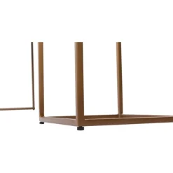 Console Tables-Kirkland's Home Natural Wood And Bronze Metal Console Table