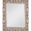 Decorative Mirrors-Kirkland's Home Natural Wooden Beveled Wall Mirror