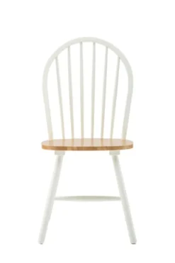 Dining Chairs-Kirkland's Home Natural Wooden Dining Chairs, Set Of 2 White