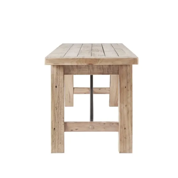 Benches & Ottomans-Kirkland's Home Natural Wooden Sonoma Dining Bench Tan