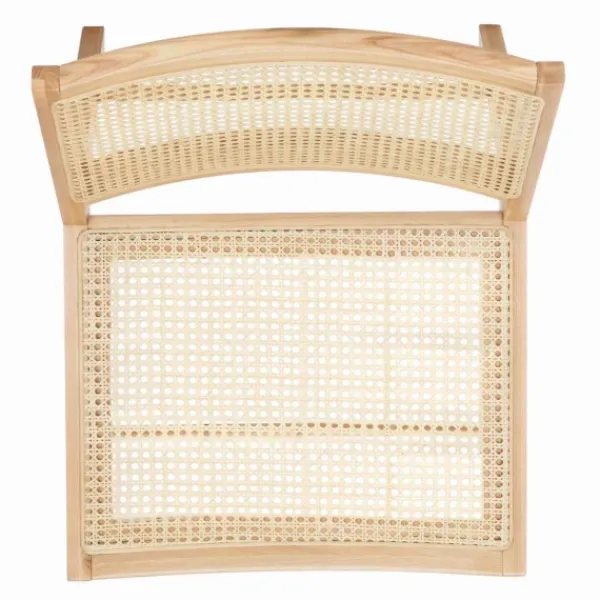 Accent Chairs-Kirkland's Home Natural Woven Rat Low-Slung Accent Chair Tan
