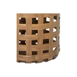 Baskets & Boxes-Kirkland's Home Natural Woven Wicker Round Baskets, Set Of 3 Tan