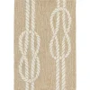 Outdoor Rugs-Kirkland's Home Nautical Rope Indoor/Outdoor Area Rug, 2X3 Tan