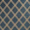 Outdoor Rugs-Kirkland's Home Navy Adelaide Trellis Outdoor Area Rug, 6X9 Blue