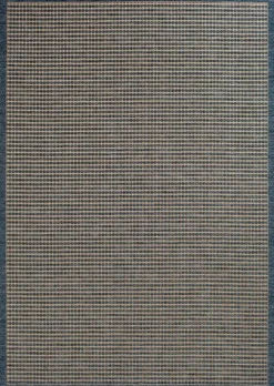 Outdoor Rugs-Kirkland's Home Navy Adelaide Woven Outdoor Area Rug, 6X9 Blue