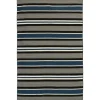 Outdoor Rugs-Kirkland's Home Navy Bold Stripe Indoor/Outdoor Area Rug, 5X7 Blue/Gray