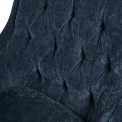 Accent Chairs-Kirkland's Home Navy Button Tufted Accent Chair Blue