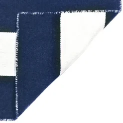 Outdoor Rugs-Kirkland's Home Navy Cabana Stripe Indoor/Outdoor Area Rug, 7X9 Blue/White