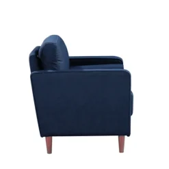 Accent Chairs-Kirkland's Home Navy Chelsea Modern Accent Chair Blue