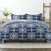 Comforters-Kirkland's Home Navy Daisy Medallion King 3-Pc. Comforter Set Blue