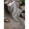 Blankets & Throws-Kirkland's Home Navy Diamond Stitched Throw Blue