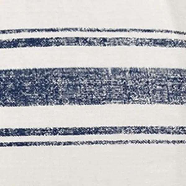 Blankets & Throws-Kirkland's Home Navy Farmhouse Stripe Throw Blue