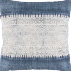 Pillows-Kirkland's Home Navy Feather Fill Pillow Blue