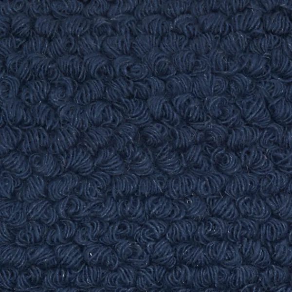 Pillows-Kirkland's Home Navy Looped Yarn Wool Pillow Blue