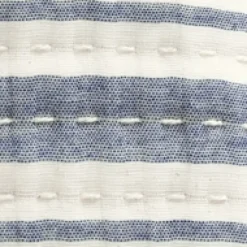 Quilts-Kirkland's Home Navy Pick Stitch Stripe Queen Quilt Blue/White