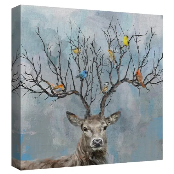 Canvas Art-Kirkland's Home Nearest And Dearest Canvas Art Print Gray/Blue