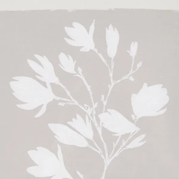 Framed Art-Kirkland's Home Neutral Floral Sprigs 3-Pc. Framed Art Set White/Gray