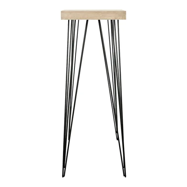 Console Tables-Kirkland's Home Neutral Hairpin Legs Console Table Gray