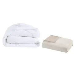 Comforters-Kirkland's Home Neutral Holland 5-Pc. Full/Queen Comforter Set Tan
