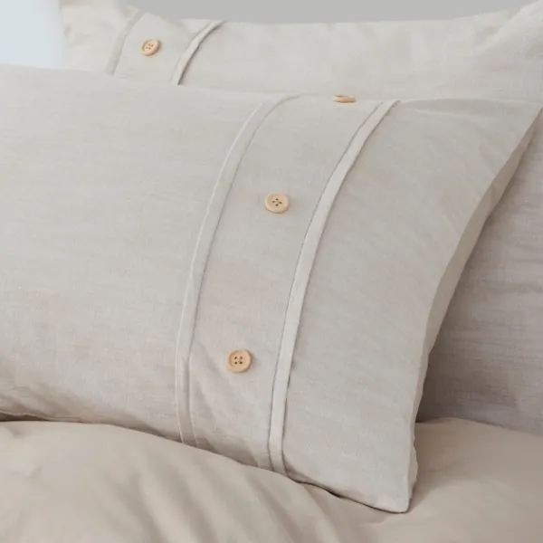 Comforters-Kirkland's Home Neutral Holland 5-Pc. King Comforter Set Tan
