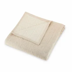 Bedspreads & Coverlets-Kirkland's Home Neutral Maren King Bed Blanket Tan