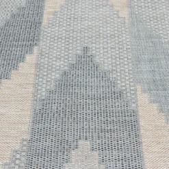 Outdoor Rugs-Kirkland's Home Neutral Melbourne Indoor/Outdoor Area Rug, 5X7 Gray
