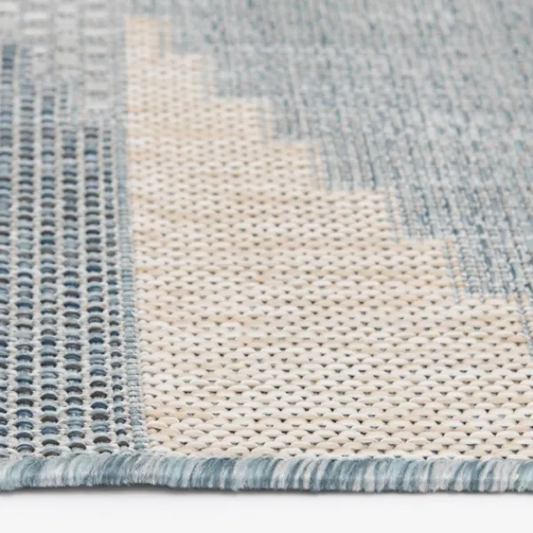 Outdoor Rugs-Kirkland's Home Neutral Melbourne Indoor/Outdoor Area Rug, 5X7 Gray
