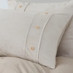 Duvets-Kirkland's Home Neutral Oversized 3-Pc. King Duvet Cover Set Tan