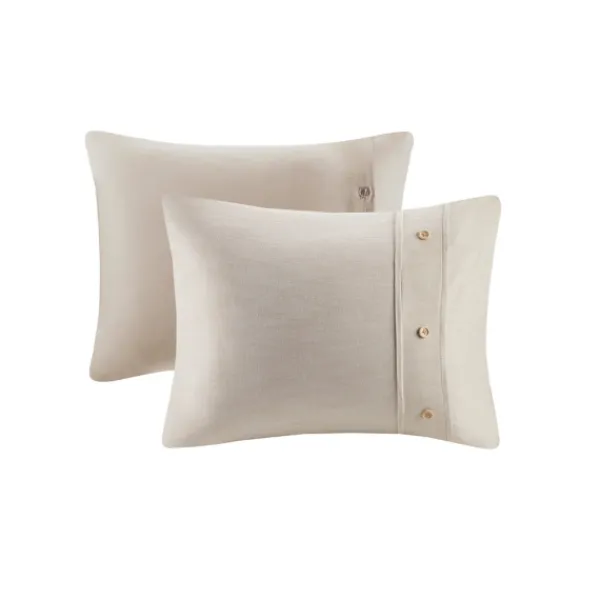 Duvets-Kirkland's Home Neutral Oversized 3-Pc. Queen Duvet Cover Set Tan