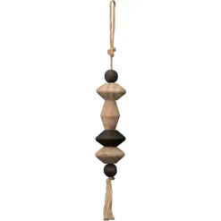 Decorative Accents-Kirkland's Home Neutral Southwest Wood Bead Tassel Brown/Black