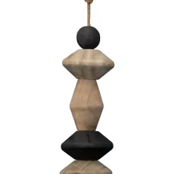 Decorative Accents-Kirkland's Home Neutral Southwest Wood Bead Tassel Brown/Black