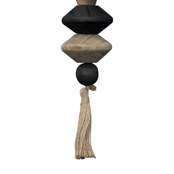 Decorative Accents-Kirkland's Home Neutral Southwest Wood Bead Tassel Brown/Black