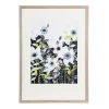 Framed Art-Kirkland's Home Night Foliage I Framed Art Print Blue/White/Black