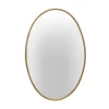 Decorative Mirrors-Kirkland's Home Oakland Oval Wall Mirror Gold