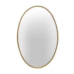 Decorative Mirrors-Kirkland's Home Oakland Oval Wall Mirror Gold