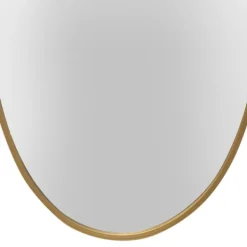 Decorative Mirrors-Kirkland's Home Oakland Oval Wall Mirror Gold
