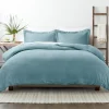 Duvets-Kirkland's Home Ocean Solid 3-Pc. Twin Duvet Cover Set Blue