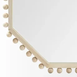 Framed Mirrors-Kirkland's Home Octagon Beaded Edge Framed Wall Mirror