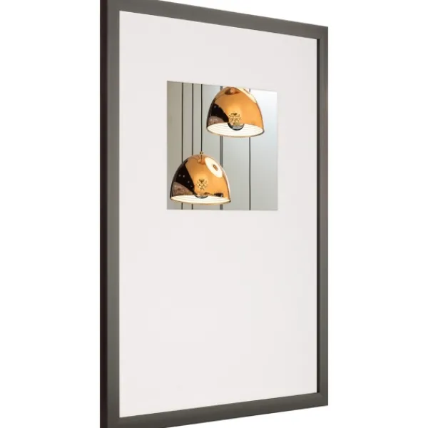 Gallery Wall Frames-Kirkland's Home Offset Mat 8X10 3-Pc. Gallery Wall Frame Set Black