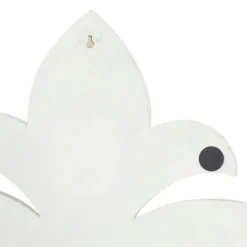 Wall Plaques-Kirkland's Home Off-White Distressed Fleur De Lis Wall Decoration Ivory