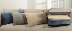 Pillows-Kirkland's Home Ombre Down Filled Square Throw Pillow Tan