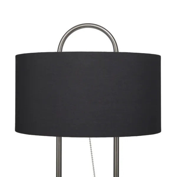 Table Lamps-Kirkland's Home Open Metal Loop Table Lamp Black