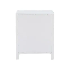 Accent & End Tables-Kirkland's Home Open Shelf Wood Accent Table White