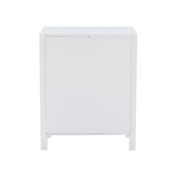 Accent & End Tables-Kirkland's Home Open Shelf Wood Accent Table White